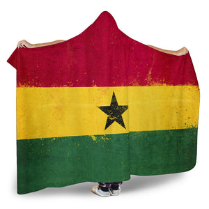Ultimate Ghana Flag Hooded Blanket