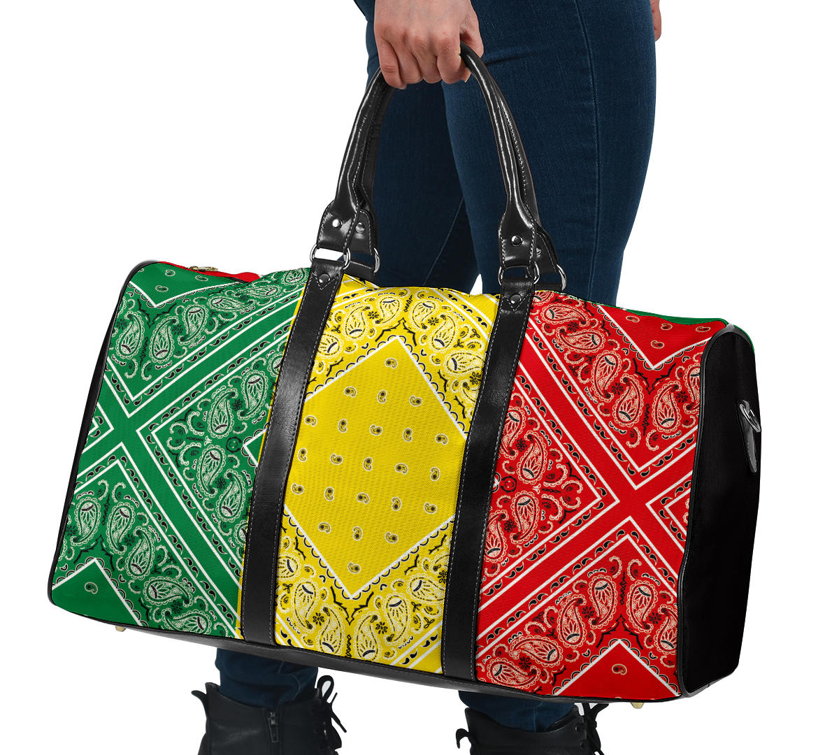 rasta bandana travel bag