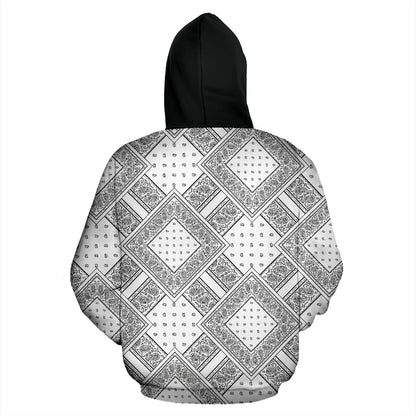 White Bandanas BT Pullover Hoodie