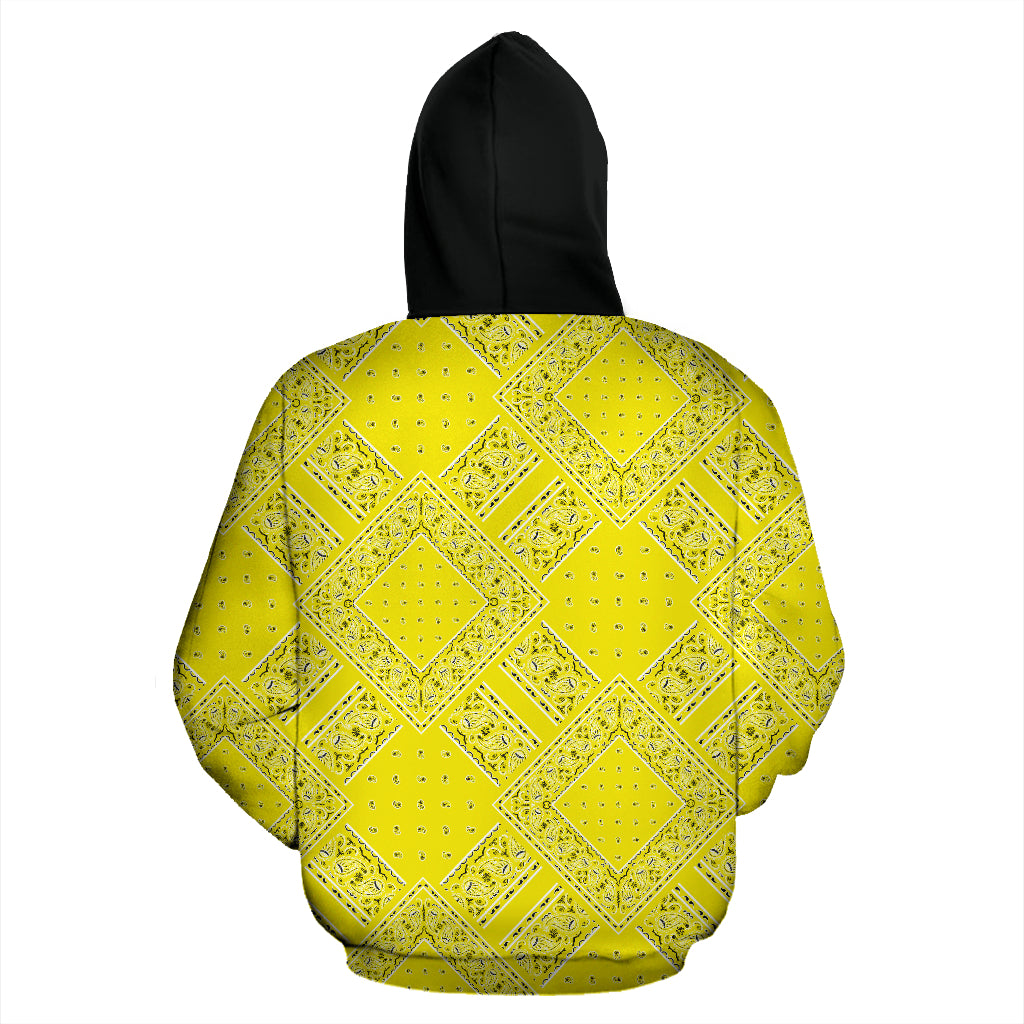 Oh So Yellow Bandanas BT Zip Hoodie