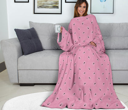 Pink Bandana Monk Blankets