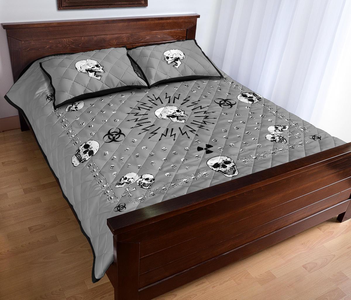 gray bandana quilt