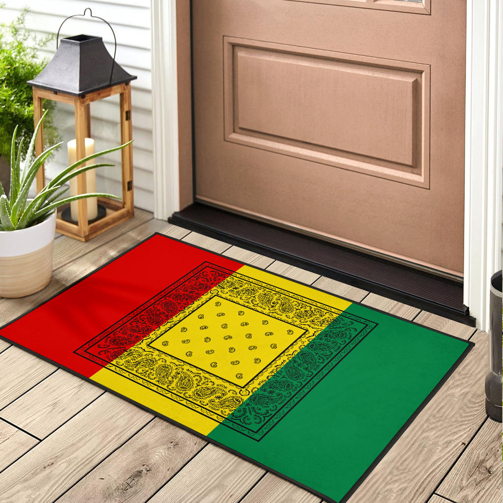 Rasta Bandana Door Mats