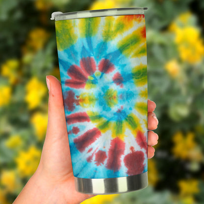 Boho Tie Dye Spiral Bandana Tumblers