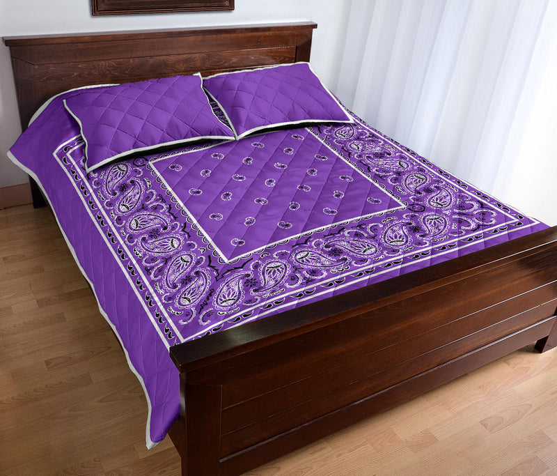 lilac purple bedspread sets