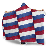 Ultimate Netherlands Flag Tiled Hooded Blanket