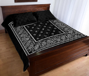 black bandana bedding sets