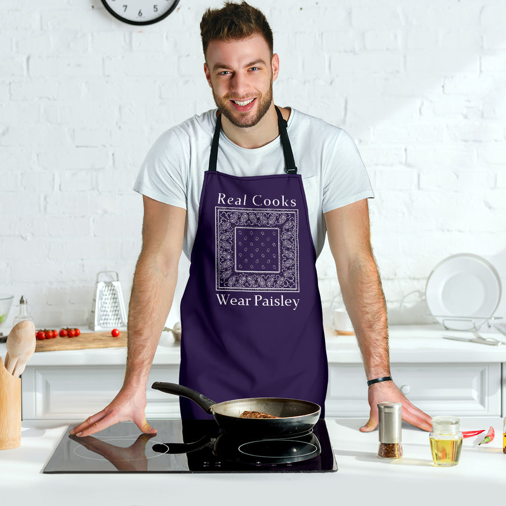 Real Cooks Wear Paisley Apron