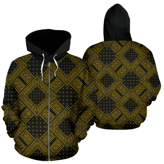 black and yellow team hoodie