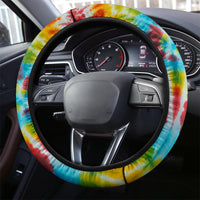 Tie Dye Bandana Swirl  Steering Wheel Cover