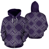 royal purple zip hoodie