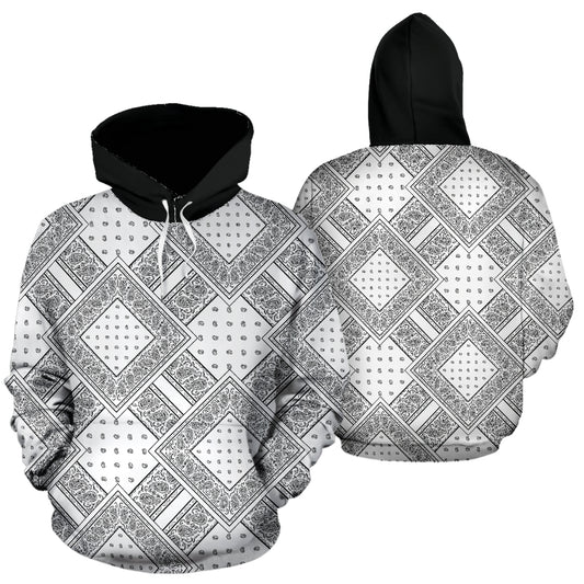 white bandana hoodie