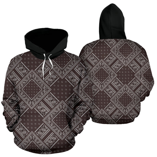 brown bandana hoodies