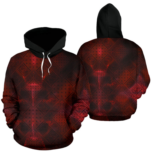 bandana pullover hoodie