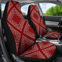 maroon car seat covers
