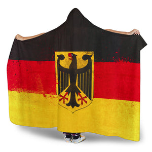 Ultimate German Flag Hooded Blanket