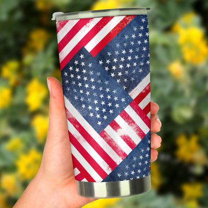 American Flag Bandana Tumblers