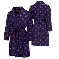 purple bandana men's robe