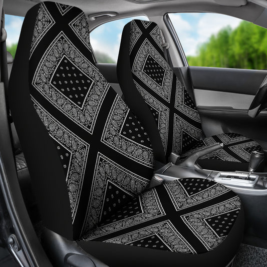 black car seat cover