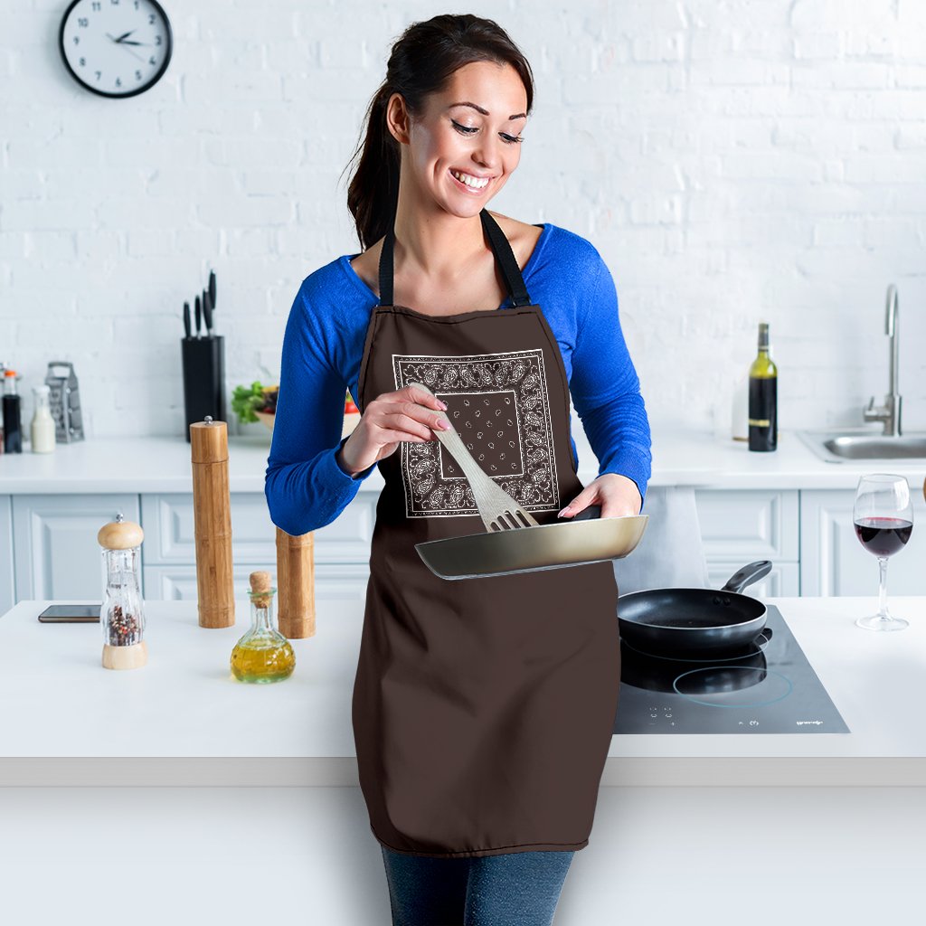 Brown Bandana Aprons