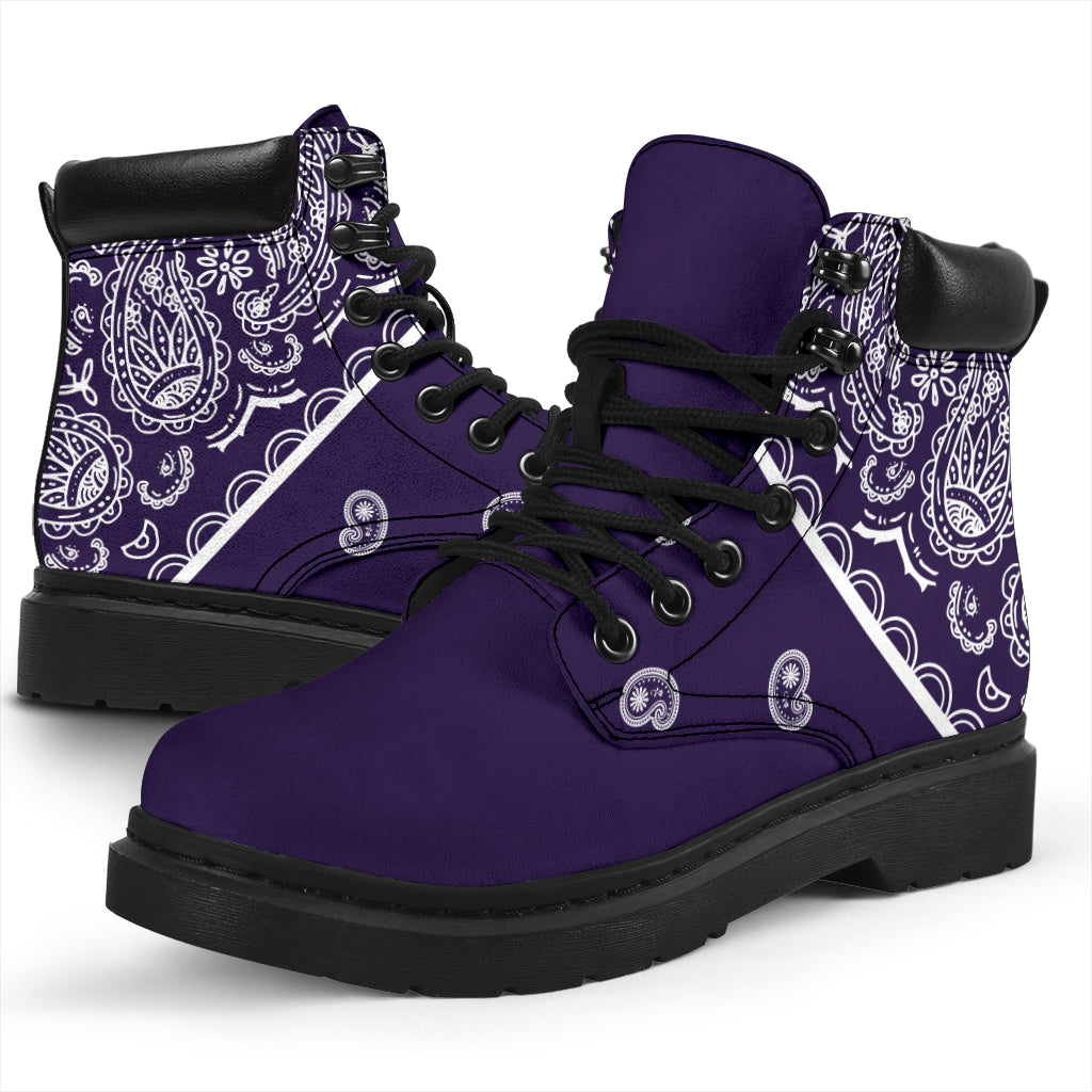 Royal Purple Bandana All Season Boots