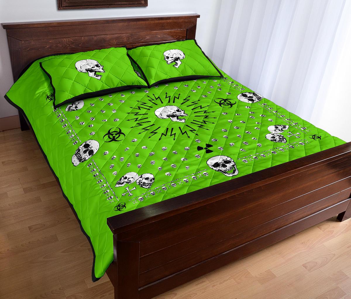 green bandana decor