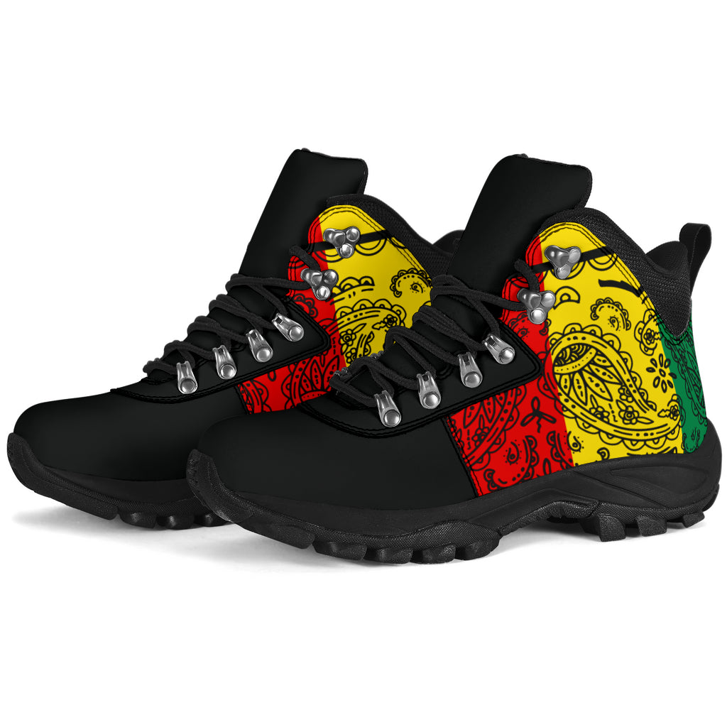 Rasta Bandana Alpine Boots