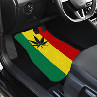 Rasta marijuana Car Floor Mats
