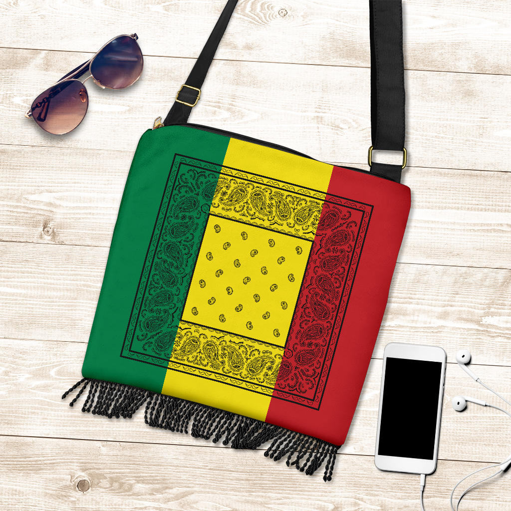 Rasta Bandana Boho Bag