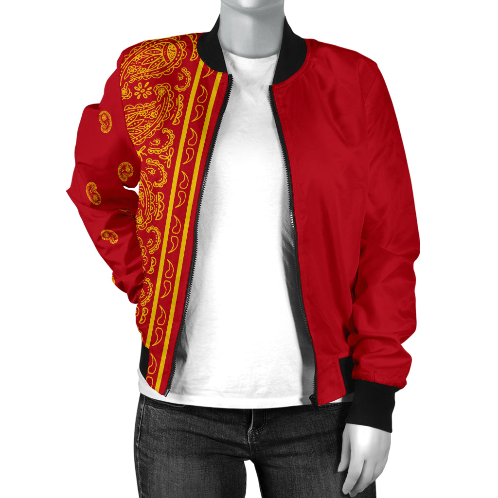 women's bandana hip hop jacket