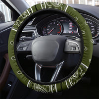 Army Green Bandana Steering Wheel Covers - 3 Styles