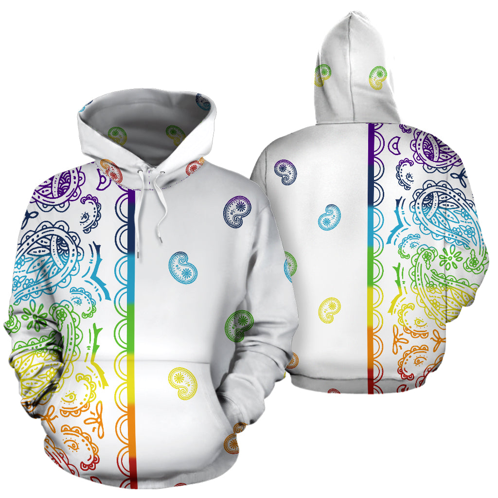 rainbow pullover  hoodie
