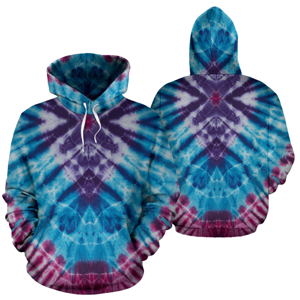 tie dye pullover hoodie