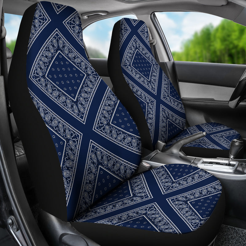 Navy car seat covers