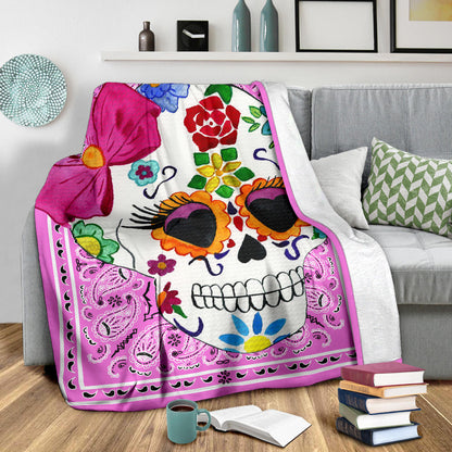 pink bandana blanket