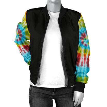tie dye swirl jacket