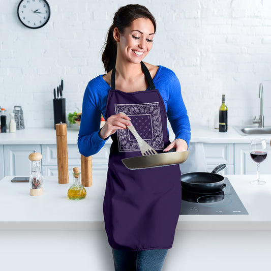 Royal Purple Bandana Aprons