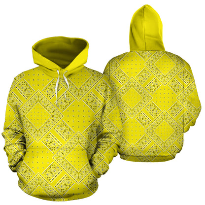 yellow bandana hoodie