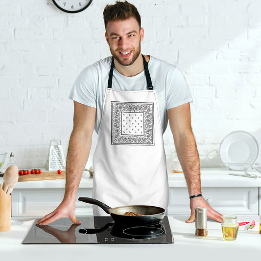 White Bandana Aprons