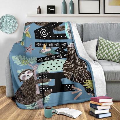 HOWA Sloths Blanket