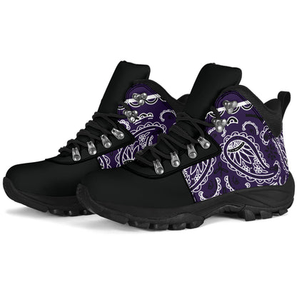 Royal Purple Bandana Alpine Boots