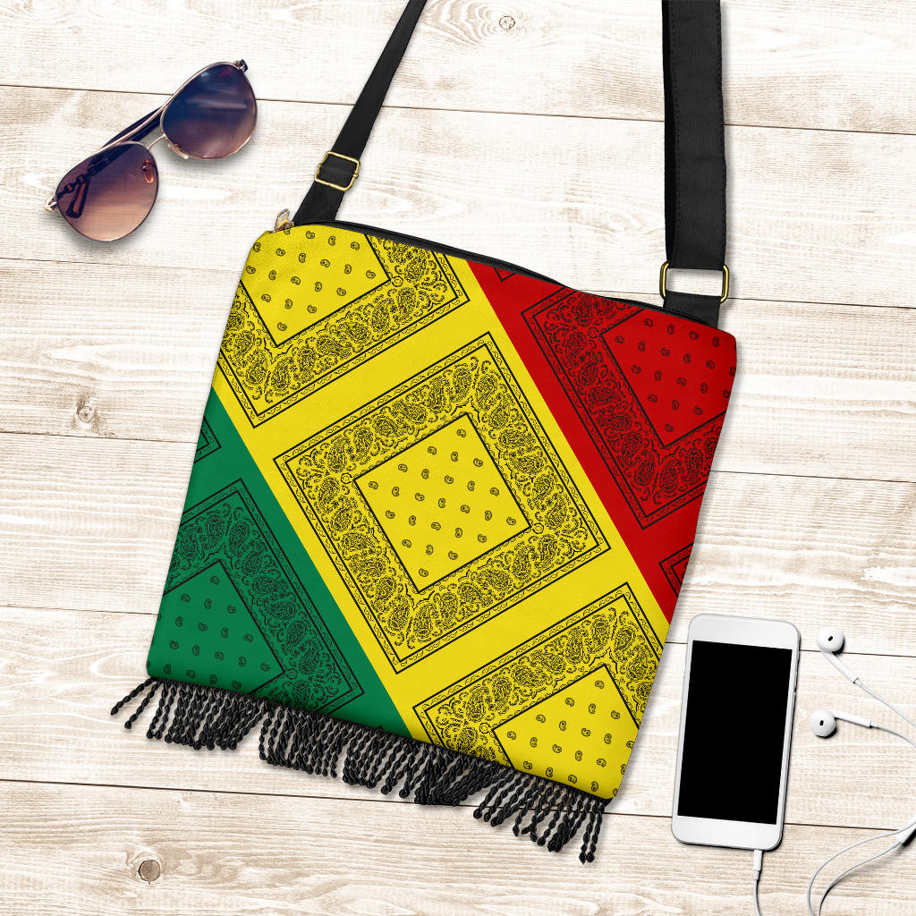 Rasta Bandana Crossbody Bags