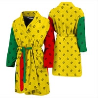 Rastafarian bathrobe for men