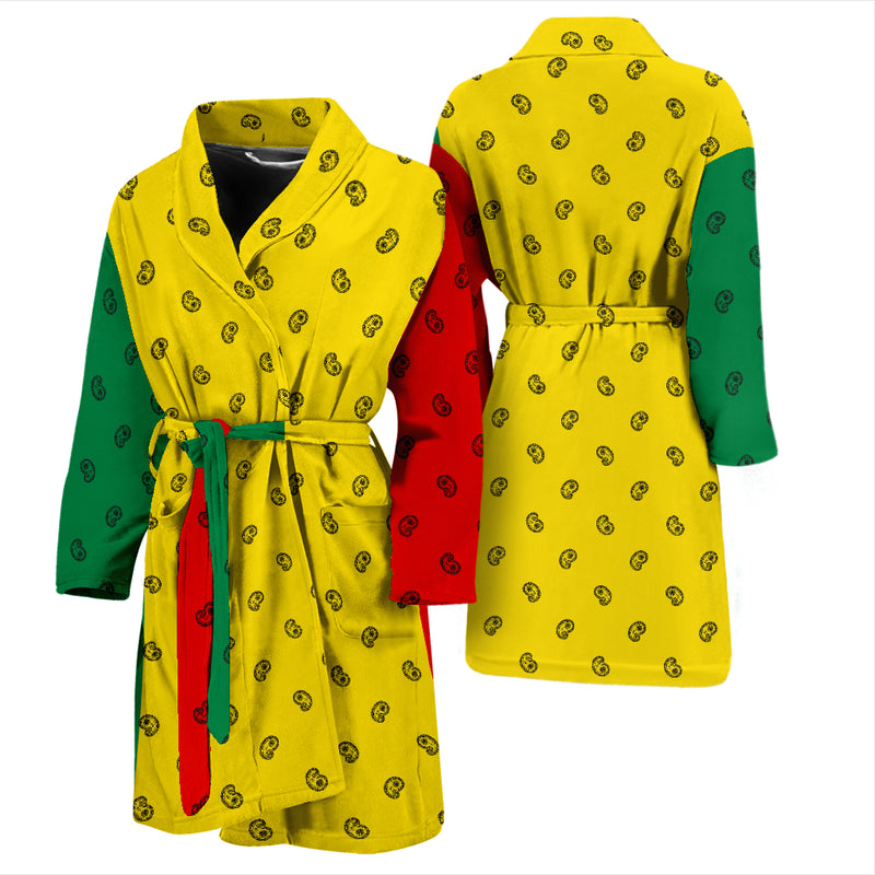 Rastafarian bathrobe for men