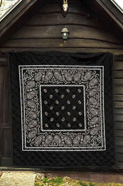 Black Bandana Quilt