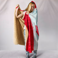 Canadian Flag Hooded Blankets