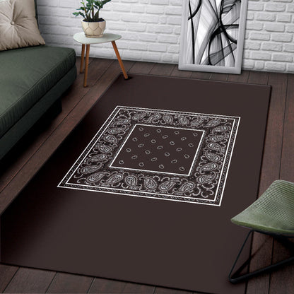 brown area rug