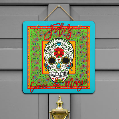 Sugar Skull Door Signs