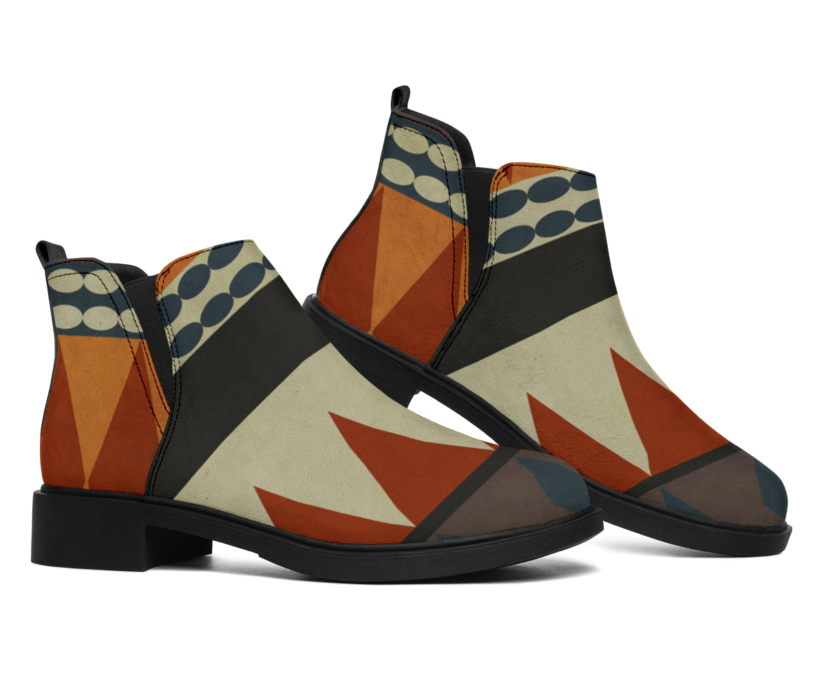 Southwestern Tribal Pattern Fashion Boots