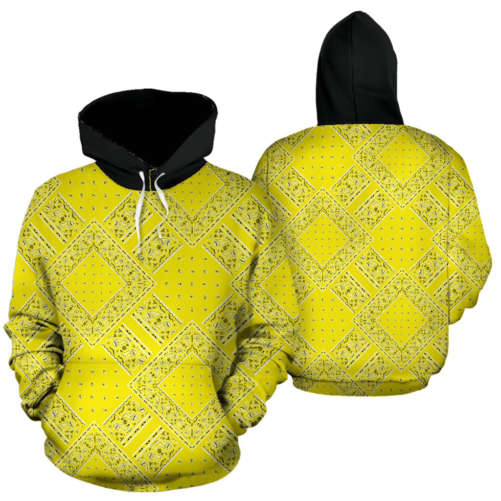 Yellow and black Hoodie
